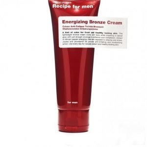 Recipe For Men Energizing Bronze Cream 75 ml Valkoinen