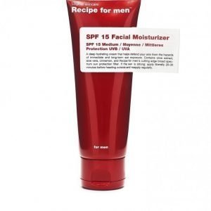 Recipe For Men SPF 15 Facial Moisturizer 75 ml