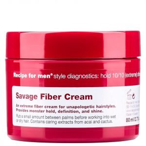 Recipe For Men Savage Fibre Cream 80 Ml