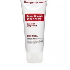 Recipe For Men Super Smooth Body Cream 200 ml Valkoinen