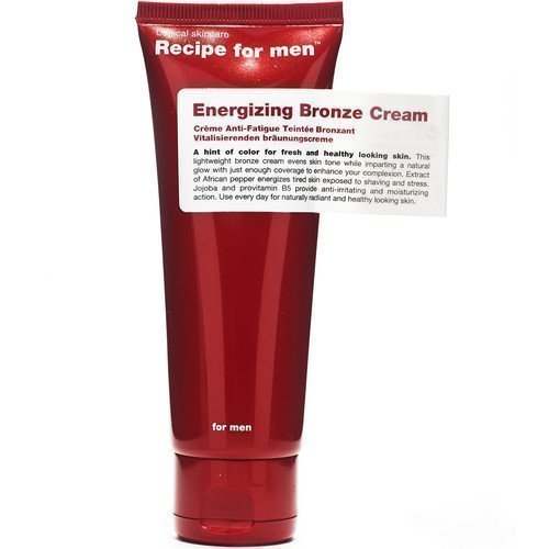 Recipe for Men Energizing Bronze Cream