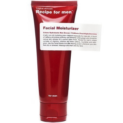 Recipe for Men Facial Moisturizer