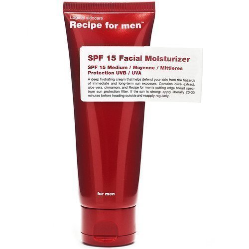 Recipe for Men SPF 15 Facial Moisturizer