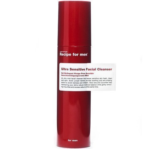 Recipe for Men Ultra Sensitive Facial Cleanser