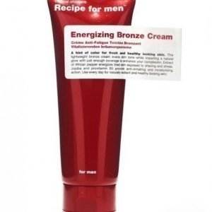 Recipe for men Energizing Bronze Cream 75 ml