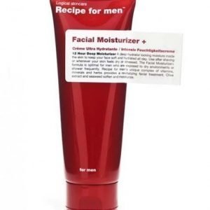 Recipe for men Moisturize Facial Moisturizer +75 ml
