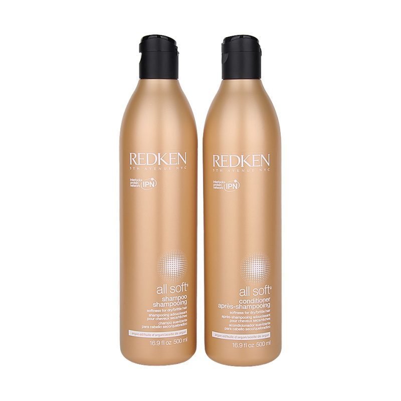 Redken All Soft Duo Shampoo 500ml Conditioner 500ml