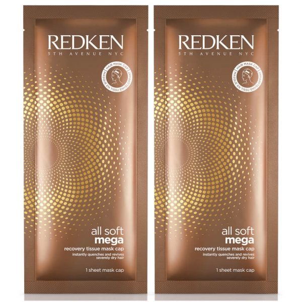 Redken All Soft Mega Sheet Mask Duo