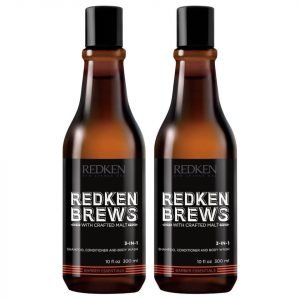 Redken Brews Men's 3 In 1 Shampoo Duo