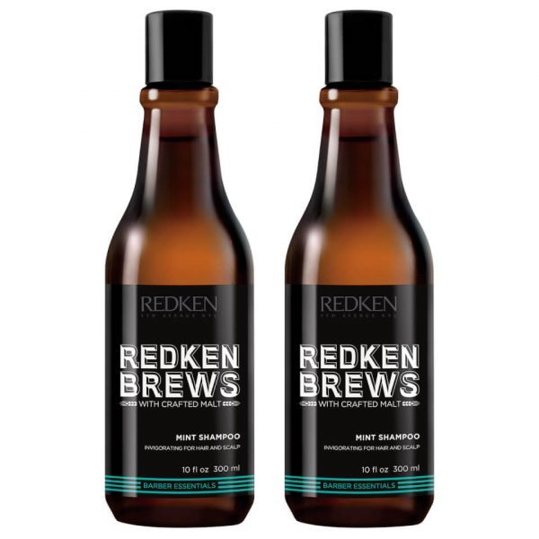 Redken Brews Men's Mint Shampoo Duo