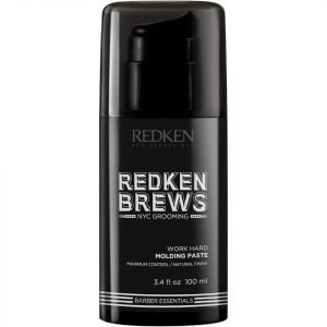 Redken Brews Men's Work Hard Molding Paste 100 Ml