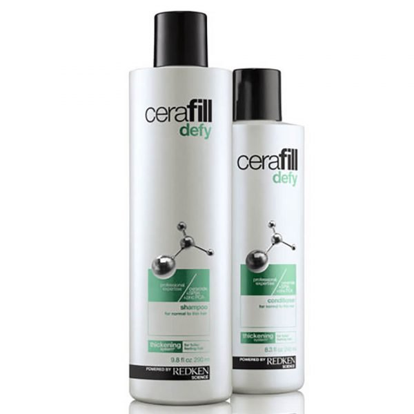 Redken Cerafill Defy Shampoo 290 Ml & Conditioner 245 Ml Bundle