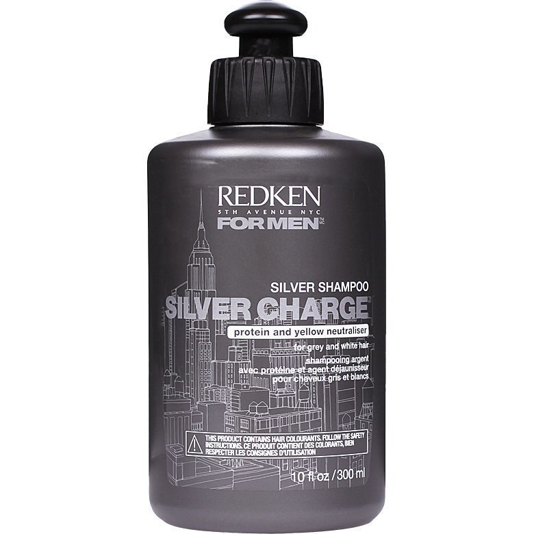 Redken For Men Silver Charge Schampo 300ml