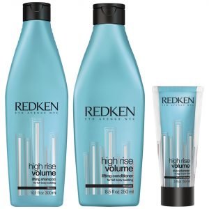 Redken High Rise Volume Lifting Shampoo 300 Ml & Lifting Conditioner 250 Ml & Volume Duo Volumizer 150 Ml