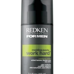 Redken Work Hard Paste For Men Hiustahna Miehelle 100 ml