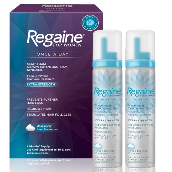 Regaine Women's 5% Foam 2 X 60 G