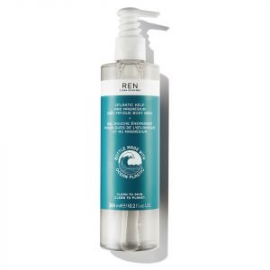 Ren Atlantic Kelp And Magnesium Anti-Fatigue Body Wash 300 Ml Ocean Plastic