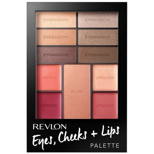 Revlon Cheeks Eye + Lips Palette Romantic Nudes