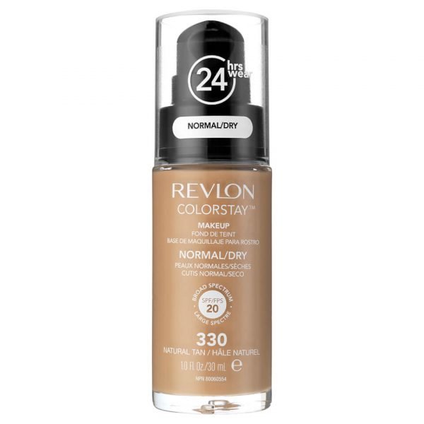 Revlon Colorstay Foundation For Normal / Dry Skin 30 Ml Various Shades Natural Tan