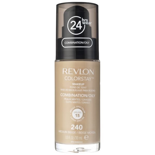 Revlon Colorstay Make-Up Foundation For Combination / Oily Skin Various Shades Medium Beige