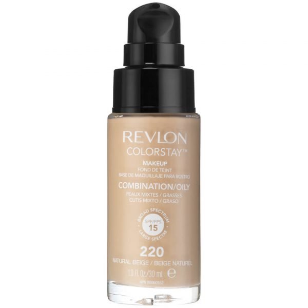 Revlon Colorstay Make-Up Foundation For Combination / Oily Skin Various Shades Natural Beige