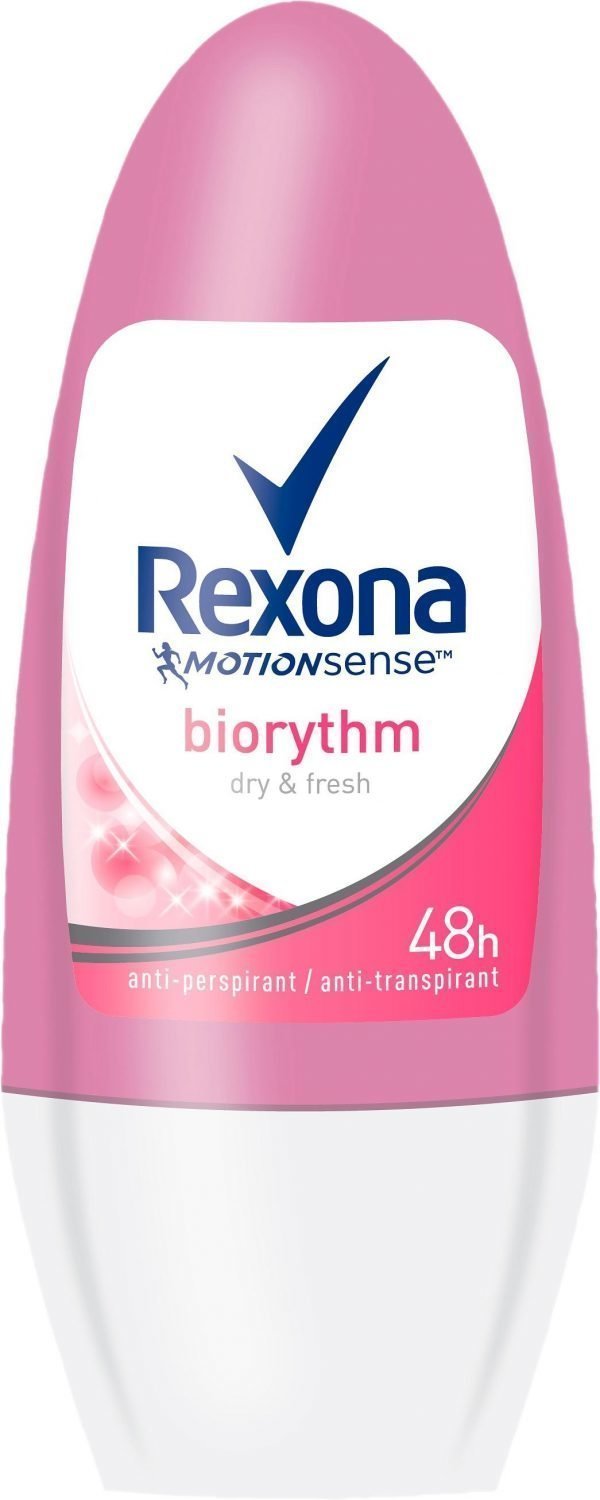 Rexona Biorythm 50 Ml Roll-On Antiperspirantti