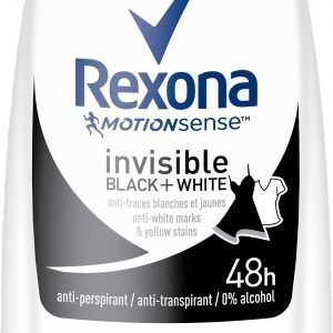 Rexona Invisible Black & White 50 Ml Roll-On Antiperspirantti