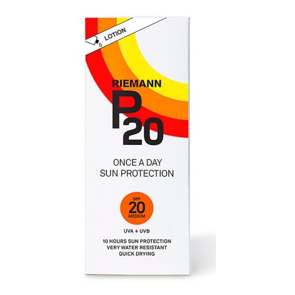 Riemann P20 Once A Day Sun Protection Lotion Spf20 200 Ml
