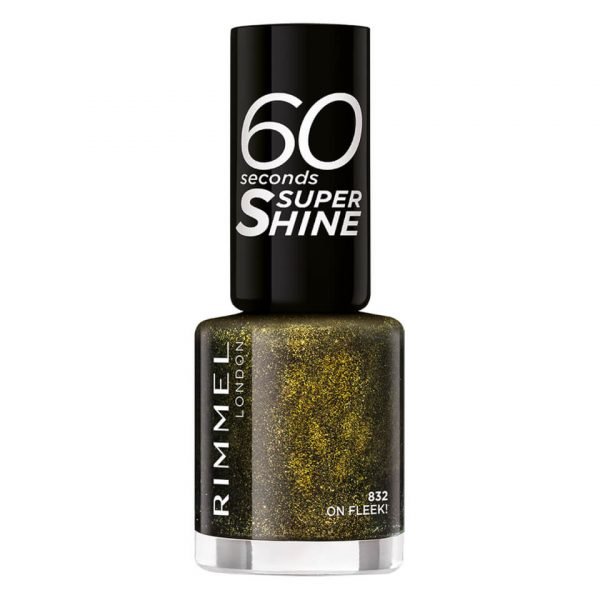 Rimmel 60 Seconds Glitter Nail Polish On Fleek