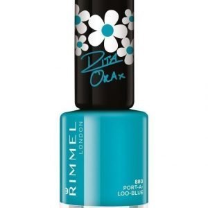 Rimmel 60 Seconds Super Shine Kynsilakka Port A Loo Blue By Rita Ora