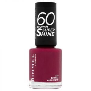 Rimmel 60 Seconds Super Shine Nail Polish 8 Ml Various Shades Berries And Cream