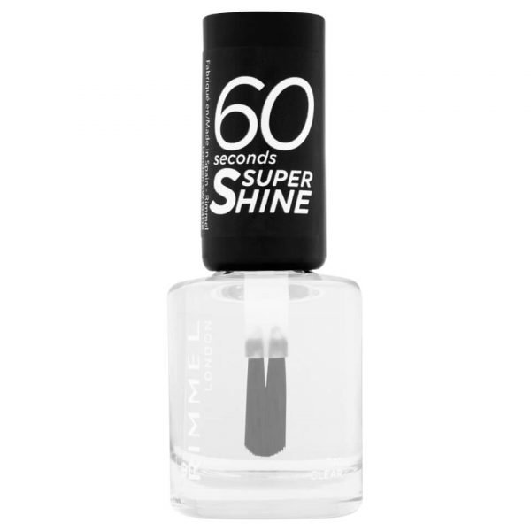 Rimmel 60 Seconds Super Shine Nail Polish 8 Ml Various Shades Clear