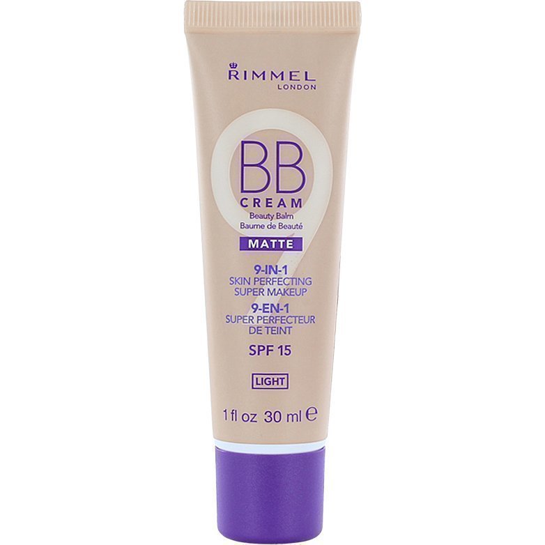 Rimmel BB Cream 9 In 1 SPF15 Matte Light 30ml