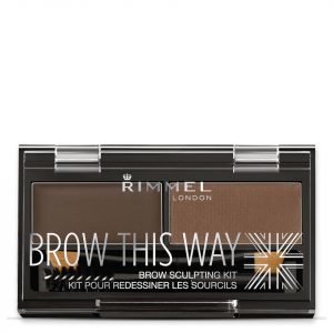 Rimmel Brow This Way Eyebrow Kit 003 Dark Brown