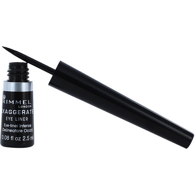 Rimmel Exaggerate Liquid Eye Liner 001 100% Black 2