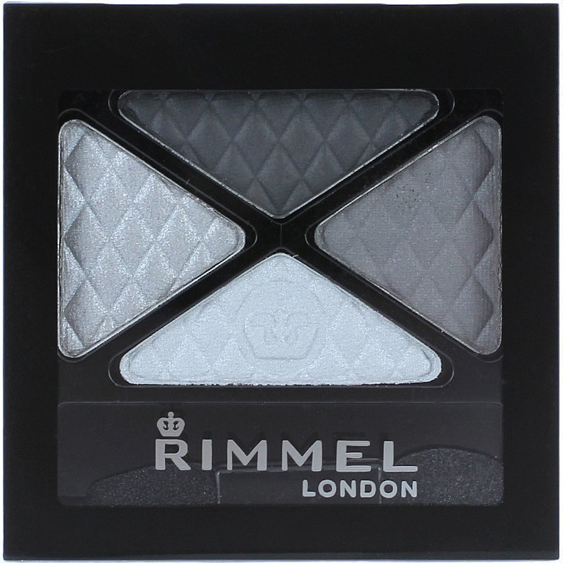 Rimmel Glam Eyes Quad Eyeshadow 001 Smokey Noir 4