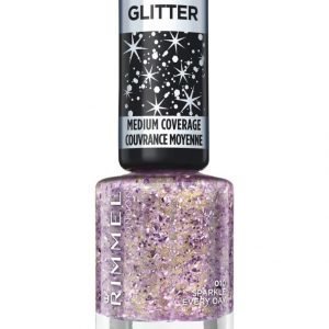 Rimmel Glitter Medium Coverage Kynsilakka Sparkle Every Day