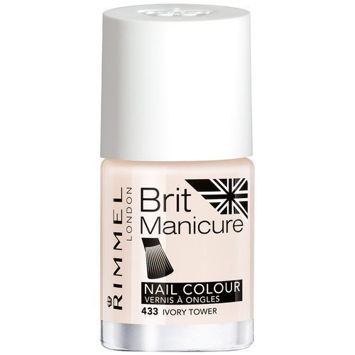 Rimmel London Brit Manicure Nail Colour 433 Ivory Tower