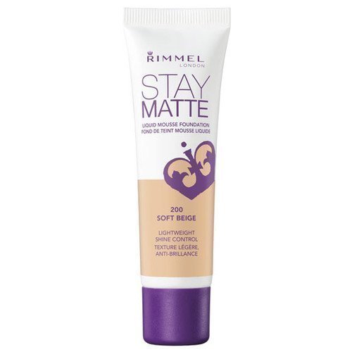 Rimmel London Stay Matte Liquid Mousse Foundation 300 Sand