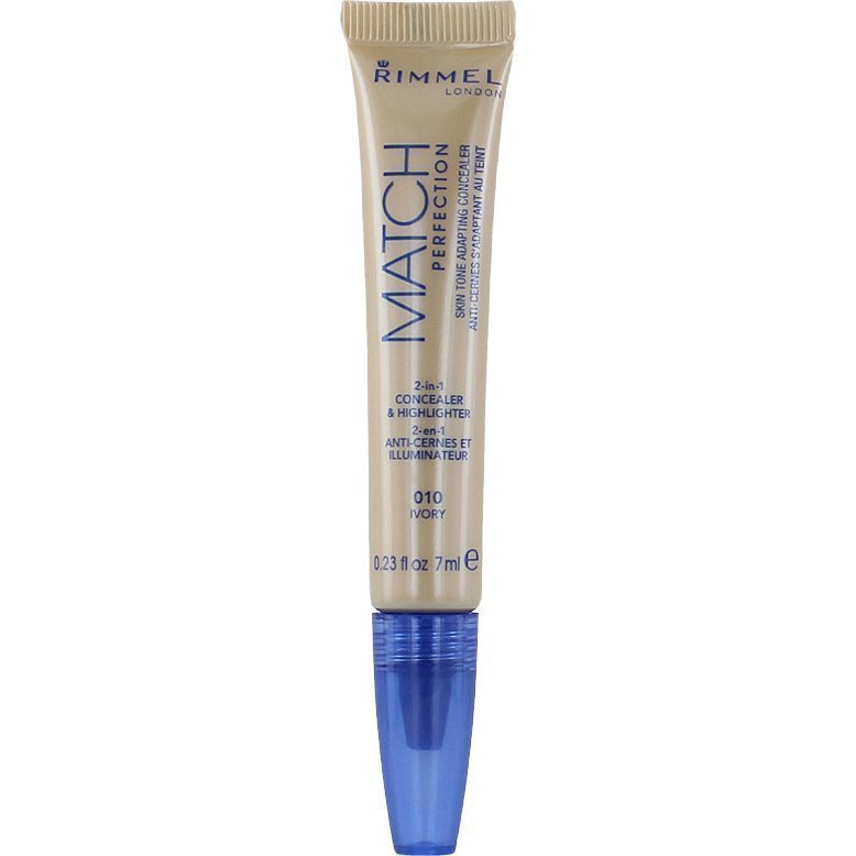 Rimmel Match Perfection Concealer 010 Ivory 7ml