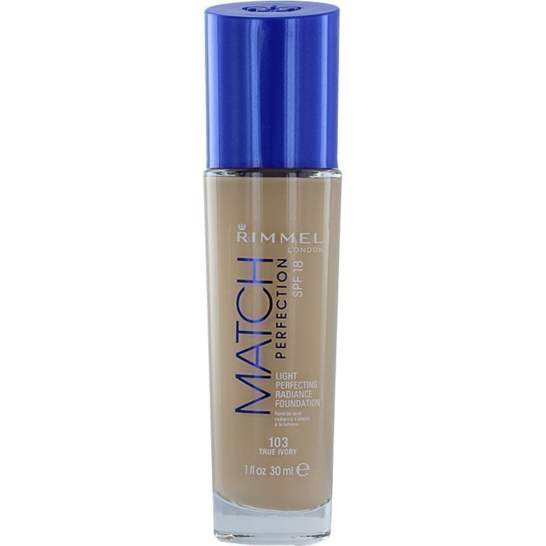 Rimmel Match Perfection Foundation 103 True Ivory 30ml