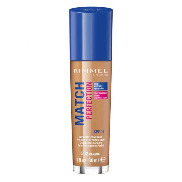 Rimmel Match Perfection Foundation 30 Ml Various Shades Caramel