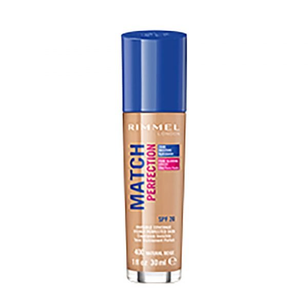 Rimmel Match Perfection Foundation 30 Ml Various Shades Natural Beige