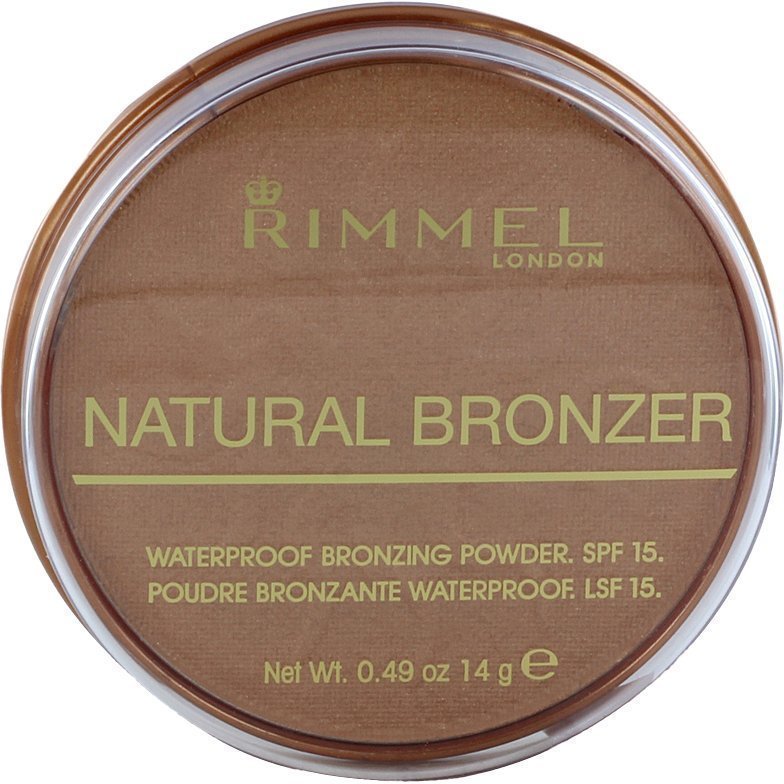 Rimmel Natural Bronzer Waterproof SPF15 020 14g