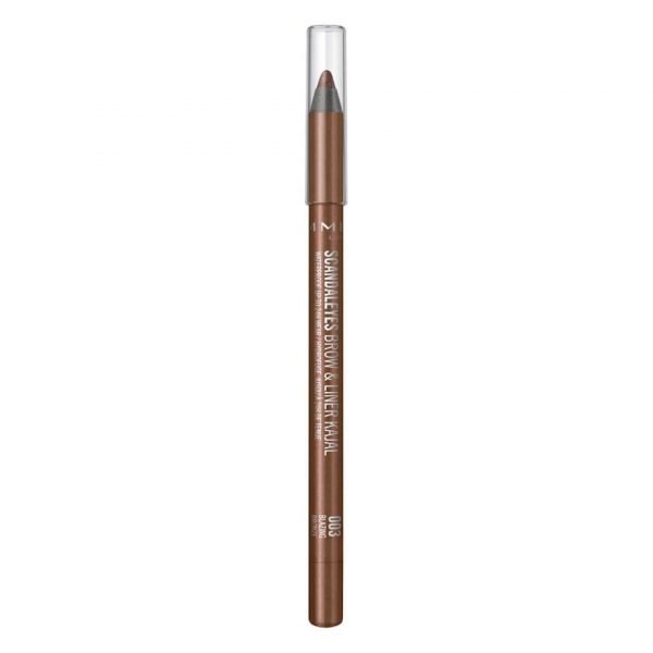 Rimmel Scandaleyes Waterproof Coloured Brow And Liner 1.2g Various Shades Blazing Bronze