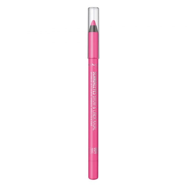 Rimmel Scandaleyes Waterproof Coloured Brow And Liner 1.2g Various Shades Fierce Fuschia