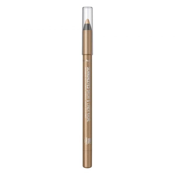 Rimmel Scandaleyes Waterproof Coloured Brow And Liner 1.2g Various Shades Hypnotic Gold