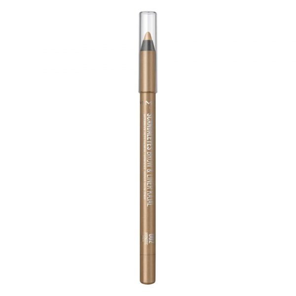 Rimmel Scandaleyes Waterproof Coloured Brow And Liner 1.2g Various Shades Hypnotic Gold