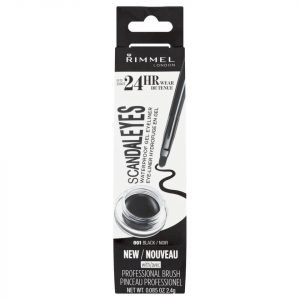 Rimmel Scandaleyes Waterproof Gel Liner Various Shades Black