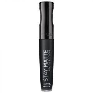 Rimmel Stay Matte Liquid Lipstick 5.5 Ml Various Shades Pitch Black